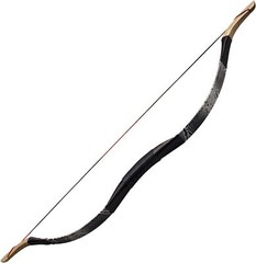 Handmade 30Lbs Traditional Recurve Bow Mongolian Longbow 12Pcs Fiberglass Arrow