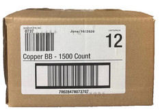 18,000 Crosman Copperhead BBs 4.5mm Copper Coated Steel BBs 12 Bottles Of 1500
