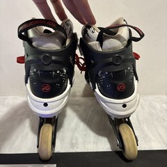 Powerslide Black Freeskates Inline Skates Mens Size US6.5/ Woman’s 4.5 Worn