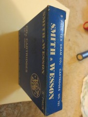 Smith and Wesson air gun accessories. Pellets, co2,(1970s) and B-Bs (later prod)