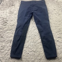 Ariat Pro Series Pants Women 34R Navy Breeches Knee Equestrian Act 32×26