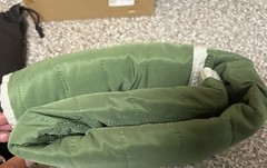 Niuartu Golf Cart Seat Cover Waterproof Storage Pockets Non-Slip Green And Tan