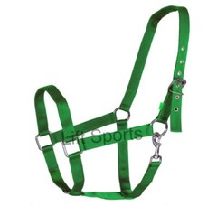 Horse Halter Nylon Full Size Adjustable Tack Shows Equestrian New