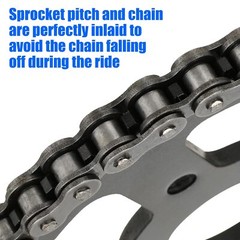 40/41/420 Chain 50T 40mm Rear Drive Sprocket for Coleman BT200X CT200U CT200U-EX