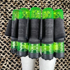NEW Carbon CRBN 5 Pack SC Paintball Harness – Black Heather – Small/Medium