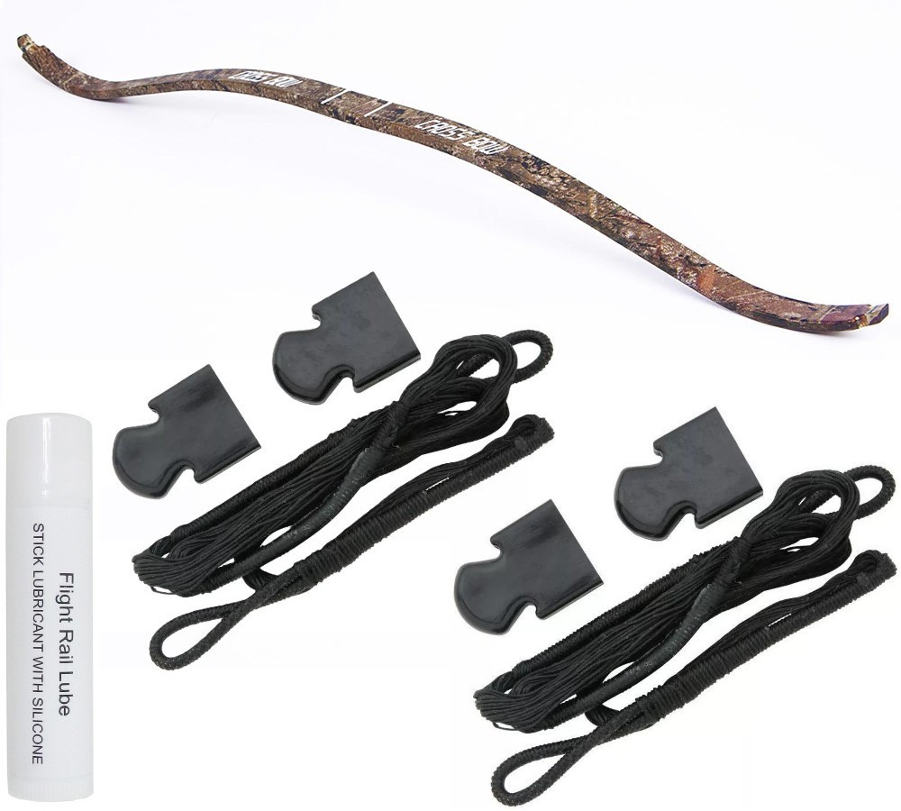 150 lb Limb + String +Wax Camouflage Camo Archery Hunting Crossbow Bow 50 80 lbs