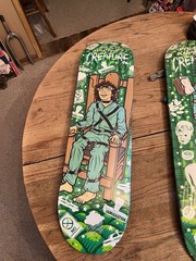 Nos Milton Martinez Creature Skateboard Deck Institutionalized