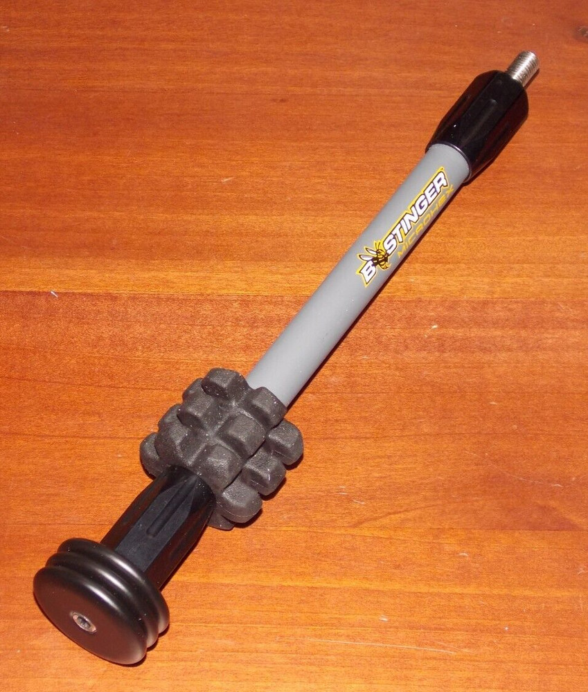 Bee Stinger MicroHex 8″ Stabilizer in Grey Finish- B Stinger