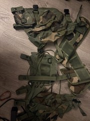 Airsoft Gear Lot AK47 M70AB2 Zastava Kalashanikov AEG Skorpion Shotgun chestrig