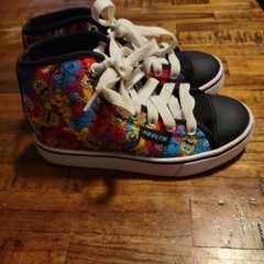 Heelys Sneaker Spongebob Skate Hustle Kids Unisex High-top US Youth SZ2 No wheel