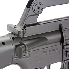 BBTac M16 Airsoft Gun Replica M16A1 Spring Rifle Vietnam 345 FPS BBs 6mm Veteran