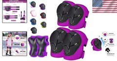 Kids/Youth Knee Pads and Elbow Pads Set for Kids 3-14 Boys Girls Protective …