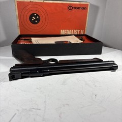 Crosman Medalist II Model 1300 .22 Cal Vintage Pellet Pump Pistol W/ Box