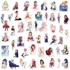 200 Pcs Sexy Anime Girl Stickers Waterproof Kawaii Girl Stickers for Bottles