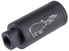 14mm CCW Compact Airsoft/gel Blaster Multi Color Barrel Flash Unit Attachment