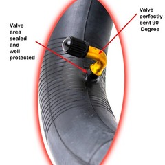 2 PCS 80/65-6 Tire & 2 InneTube 10×3 Varla Zero Vsett 10 Electric Scooter