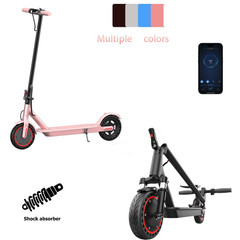 AOVOPRO Electric Scooter, 350W NO/ Dual Shock Absorber Foldable E-SCOOTER 19MPH