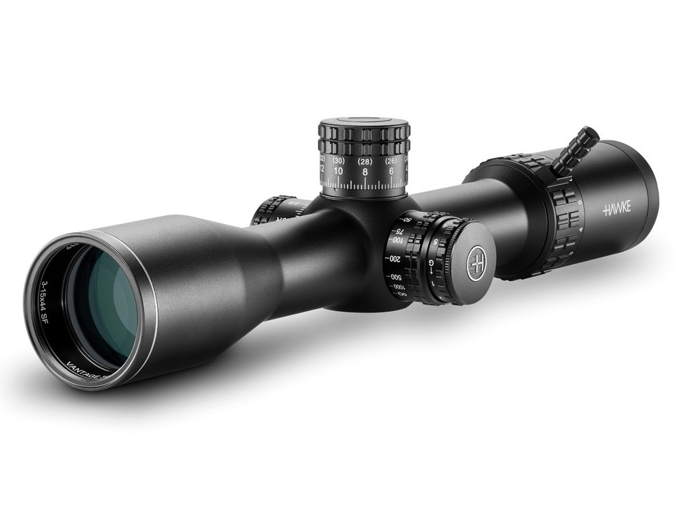 Hawke Vantage HD 34 3-15×44 IR SF FFP MOA Pro II, 34mm Tube