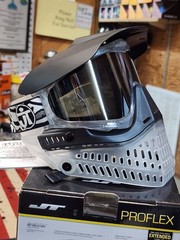 JT Proflex Goggle – Special Edition – Clear Ice w/ Chrome Lens