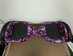 Hoverboard 6.5» Electric Bluetooth Self-Balancing Scooter Purple Sky New In Box
