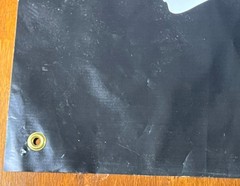 Vintage Y2K Powell Peralta Vato Rat Bones Brigade Skate Shop Vinyl Banner Black