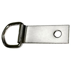 Pack Of 2 1-5/8 In Hilason Horse Saddle Dee Clip Nickel Plated