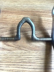Harris 5 1/4” Sterling & Stainless Silver 2” Ported Cathedral Western Show Bit