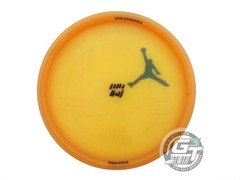 USED Discraft [SMITH] CryZtal FLX Zone 176g Orange Wiped Stamp Putter Golf Disc