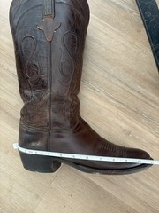 Lucchese Classics Brown Leather Western Cowboy Boots Men’s US Size 8.5 D