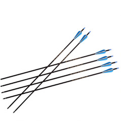 New 12pcs 7.8mm mixed carbon arrow replaceable arrow for composite reverse bow
