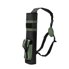 Archery Lightweight Back Arrow Quiver Dual Use Foldable Compact Hip Arrows Bag