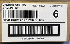 Crosman CRVLPEL6P .177 Pellet Revolver Cartridges – LOT of 36 Cartridges Total