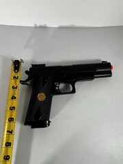Double Eagle P169 M1911 spring-powered airsoft pistol Tested Works. (D)