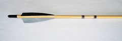 6 MATCHED CEDAR ARROWS 31″