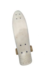 Penny Complete Skateboard Animal Print Deck Orange Trucks Compact Used JDM