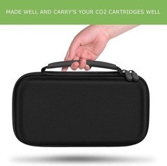 CO2 Cartridge Storage Hard Case Fits 12g Powerlet Cartridges 40 Slots Holder