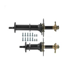 2x Go Kart Rear Differential Split Axles Kit Disc Brake Drive Shaft fr ATV Buggy