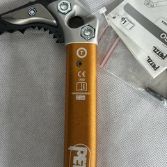 Petzl ERGO Technical Ice Tool 50cm Ice Axe Mixed Climbing Orange 645g UIAA