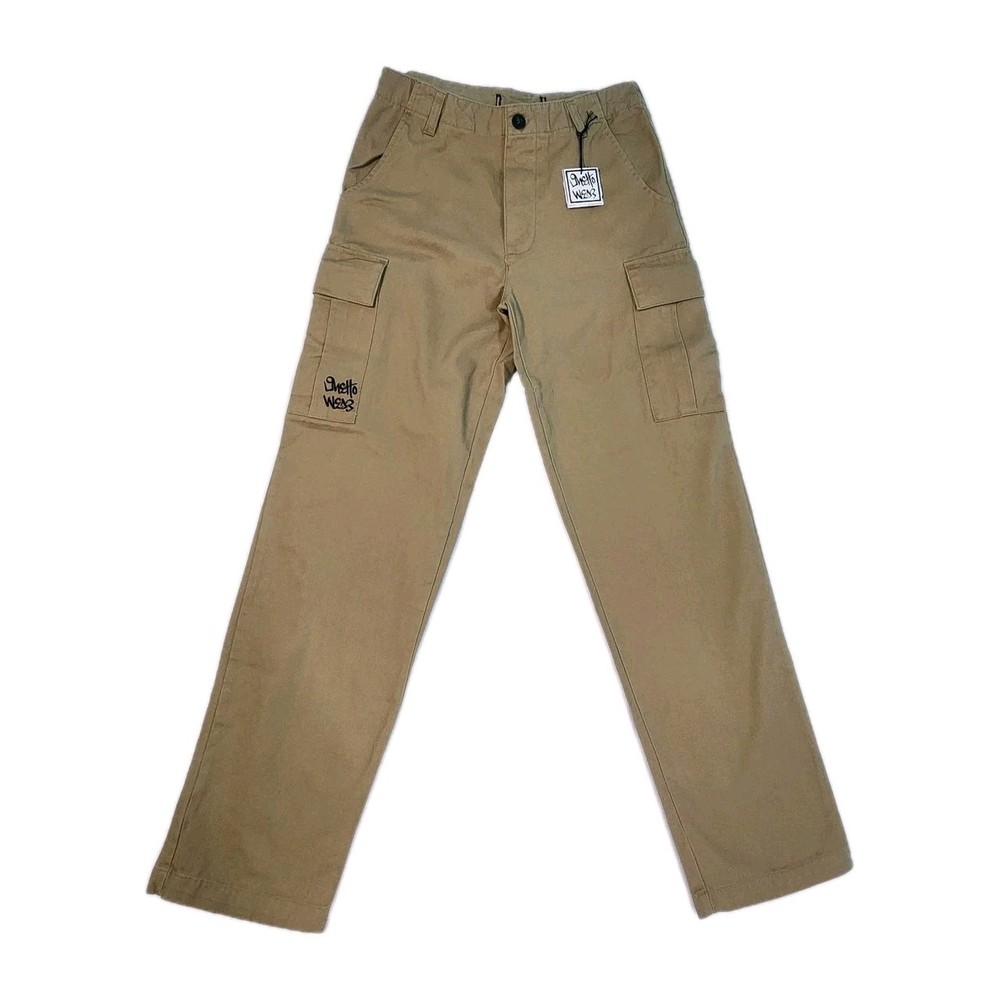 Heritage Ghetto Wear Skateboards Cargo Pants New with Tags Khaki Men’s Size 28 S