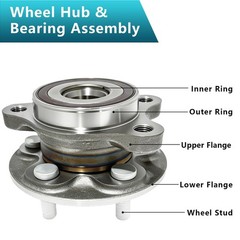 513402 Front Wheel Bearing Hub Assembly for Toyota Corolla 2019-2024, Prius 2…