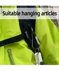30 Pcs 2″ Carabiner Bulk Spring Snap Hooks Bulk Aluminum Alloy Clip Multi Color.