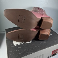 Dingo DI 748 Primrose Pink Women’s Western Boots Size 9.5