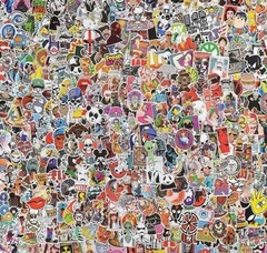 Surprise Lot of 50Pcs Random Japanese Kawaii Anime Waterproof Cartoon Stickers