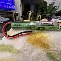 Valken Airsoft Energy NiMH 8.4v 1600mAh Flat Pack Stick Style Battery