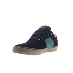 Etnies Barge LS 4101000351387 Mens Black Suede Skate Inspired Sneakers Shoes 9.5