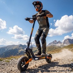 2000W Peak Electric Scooter for Adults 48V 35MPH 11» Off-road E-Scooter 35Miles