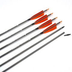 60″ Archery Takedown Recurve Bow 25-60lbs&Carbon Arrows for Hunting Shoot Target
