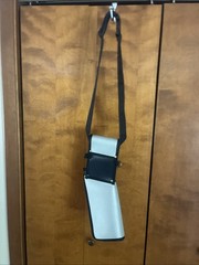 Legend XT420 Right Hand Nylon Belt Quiver for Recurve Bow Black Gray
