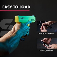 Home Defense Projectile Launcher, Large Size with (7) Projectile Launcher Kit