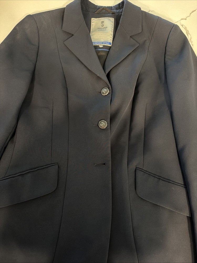 Women’s Tredstep Symphony Navy Blue Show Jacket Size 2